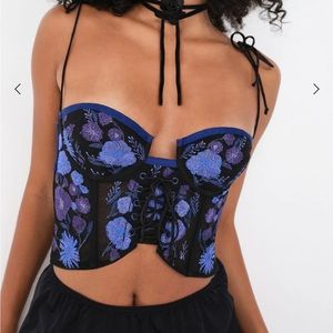 For Love and Lemons Kaylee Crop Top